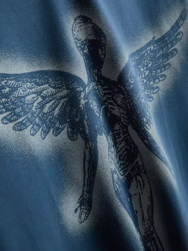 Πουκάμισο με γραφικό «Nirvana Angel»