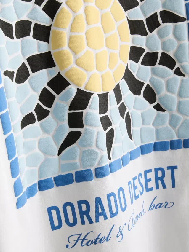 Πουκάμισο με γραφικό σχέδιο «Dorado Desert»