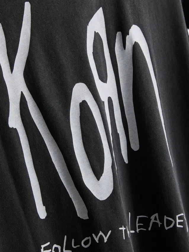 Πουκάμισο με γραφικό σχέδιο Korn