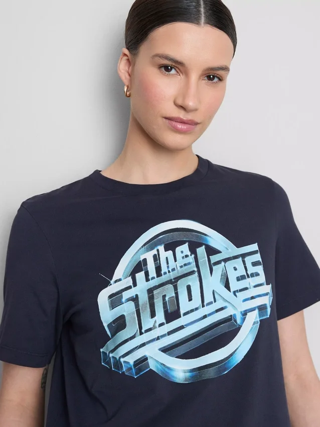 Πουκάμισο με γραφικό των The Strokes