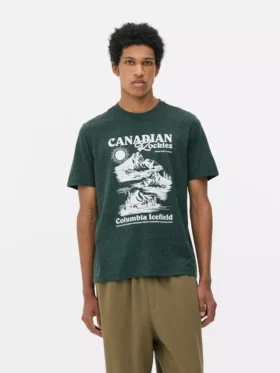 Πουκάμισο με κοντά μανίκια «Canadian Rockies»