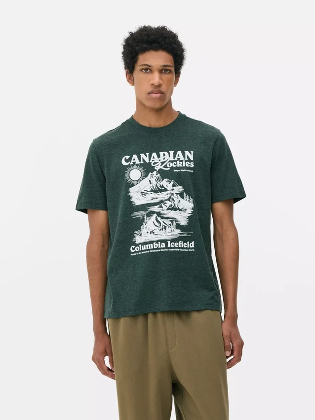 Πουκάμισο με κοντά μανίκια «Canadian Rockies»