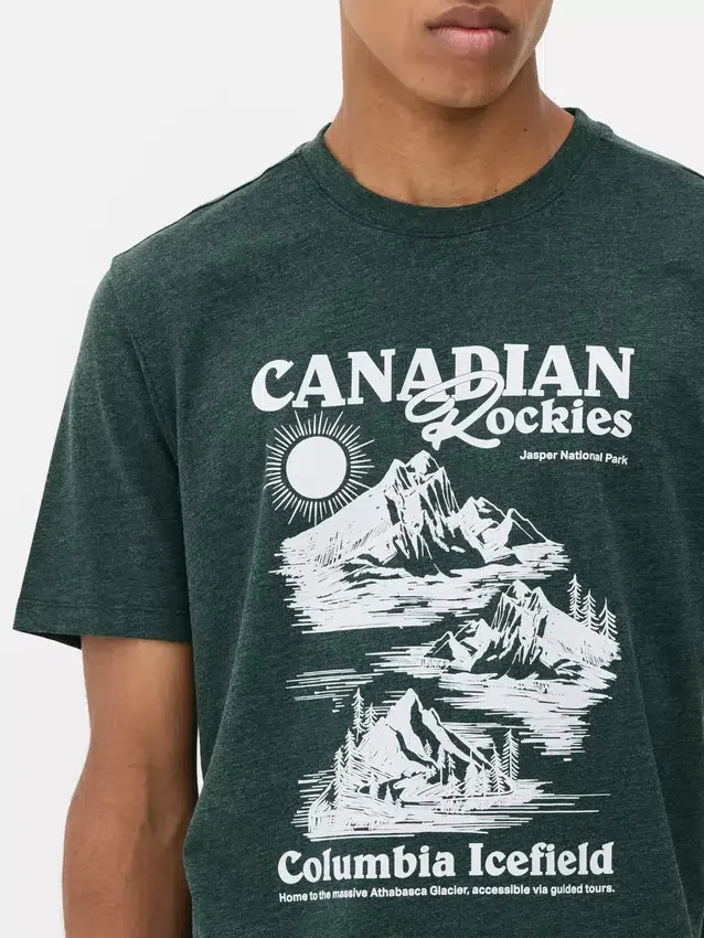 Πουκάμισο με κοντά μανίκια «Canadian Rockies»
