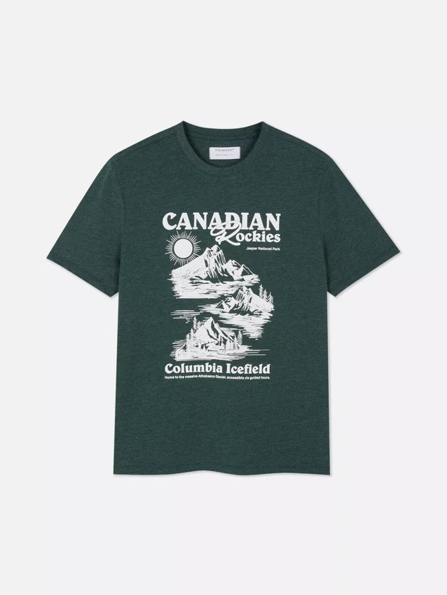 Πουκάμισο με κοντά μανίκια «Canadian Rockies»