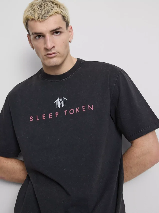 Πουκάμισο με κοντά μανίκια «Sleep token»