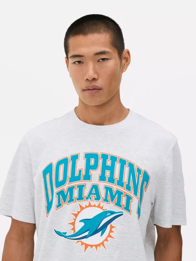Πουκάμισο με λογότυπο των Miami Dolphins της NFL