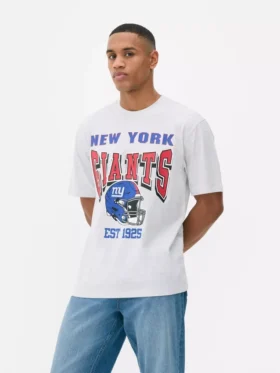 Πουκάμισο με στρογγυλό λαιμό των New York Giants