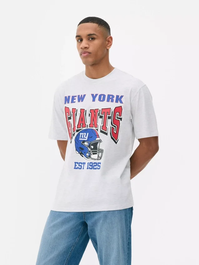 Πουκάμισο με στρογγυλό λαιμό των New York Giants