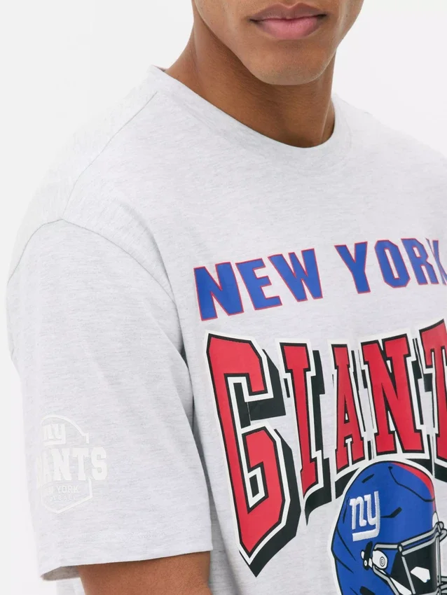 Πουκάμισο με στρογγυλό λαιμό των New York Giants
