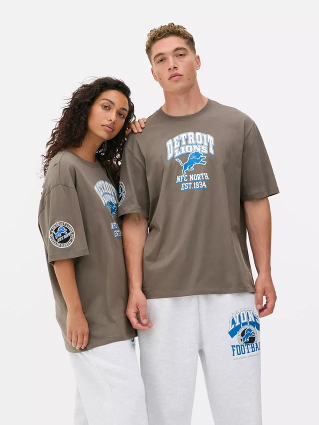 Πουκάμισο με το λογότυπο των Detroit Lions της NFL