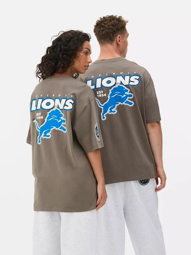 Πουκάμισο με το λογότυπο των Detroit Lions της NFL