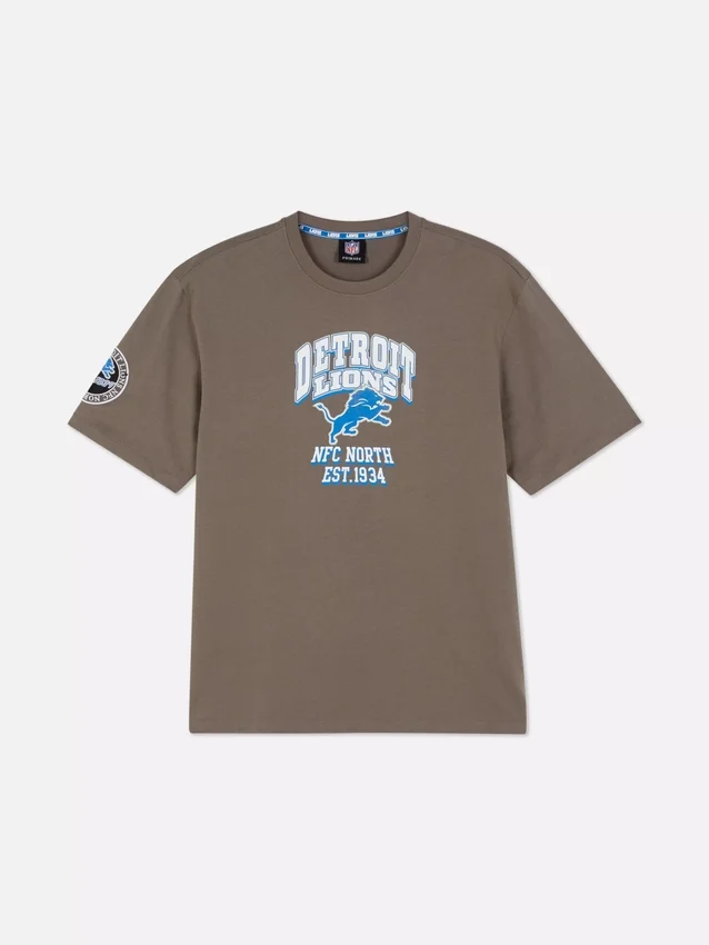 Πουκάμισο με το λογότυπο των Detroit Lions της NFL