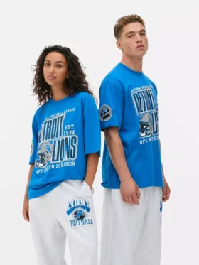 Πουκάμισο με τύπωμα των Detroit Lions της NFL