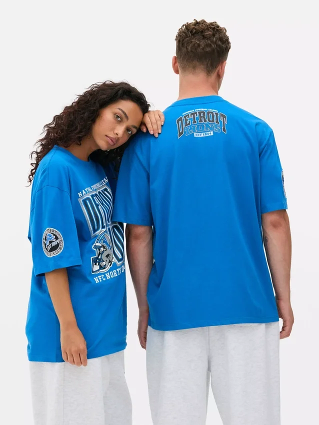 Πουκάμισο με τύπωμα των Detroit Lions της NFL