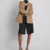 Σακάκι oversized με μονό στήθος