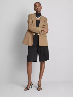 Σακάκι oversized με μονό στήθος