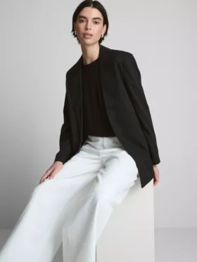 Σακάκι oversized με μονό στήθος