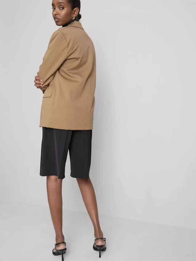 Σακάκι oversized με μονό στήθος