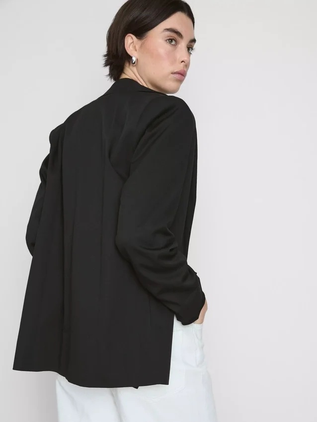 Σακάκι oversized με μονό στήθος