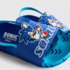 Σανδάλια με λουράκι πίσω με θέμα τον Sonic the Hedgehog