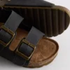 Σανδάλια slingback με διπλό λουράκι με αγκράφα
