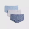 Σετ 3 τεμαχίων χωρίς ραφές, τύπου mini boyshorts