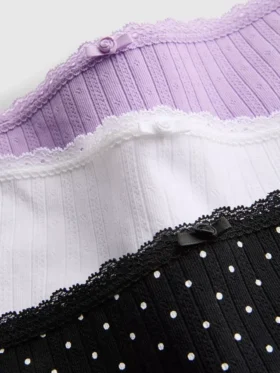 Σετ 3 τεμαχίων χωρίς ραφές, τύπου mini boyshorts