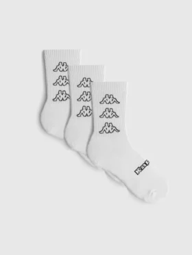 Σετ 3 ζευγών αθλητικών καλτσών Kappa x Primark