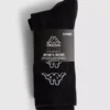 Σετ 3 ζευγών αθλητικών καλτσών Kappa x Primark