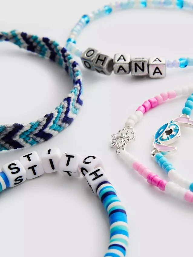 Σετ 5 βραχιολιών «Stitch» της Disney