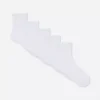 Σετ 5 ζευγών κοντών καλτσών με ραβδώσεις