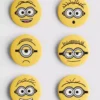 Σετ 6 κουμπιών Minions