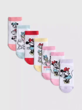 Σετ 7 ζευγών κάλτσες Sneakers με τη Μίνι Μάους της Disney