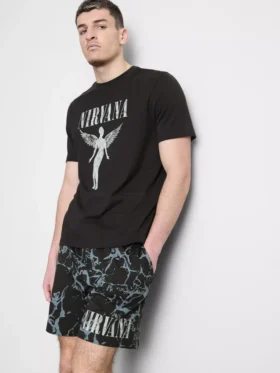 Σετ κοντών σορτς πιτζάμας Nirvana