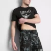Σετ κοντών σορτς πιτζάμας Nirvana