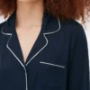 Σετ πιτζάμας «boyfriend» με μακριά μανίκια από πλεκτό τζέρσεϊ