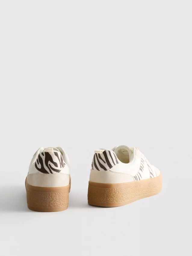 Σόλα flatform από καουτσούκ