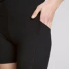 Σορτς γιόγκα υψηλής μέσης με ομαλή στήριξη