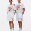 Σορτς NBA Miami Heat με κορδόνι στη μέση