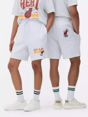 Σορτς NBA Miami Heat με κορδόνι στη μέση