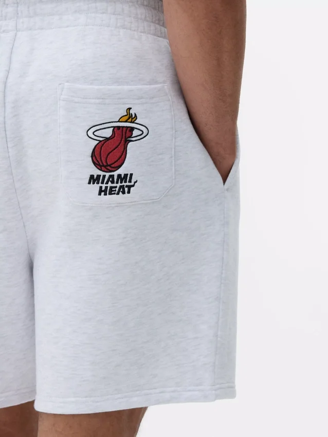 Σορτς NBA Miami Heat με κορδόνι στη μέση