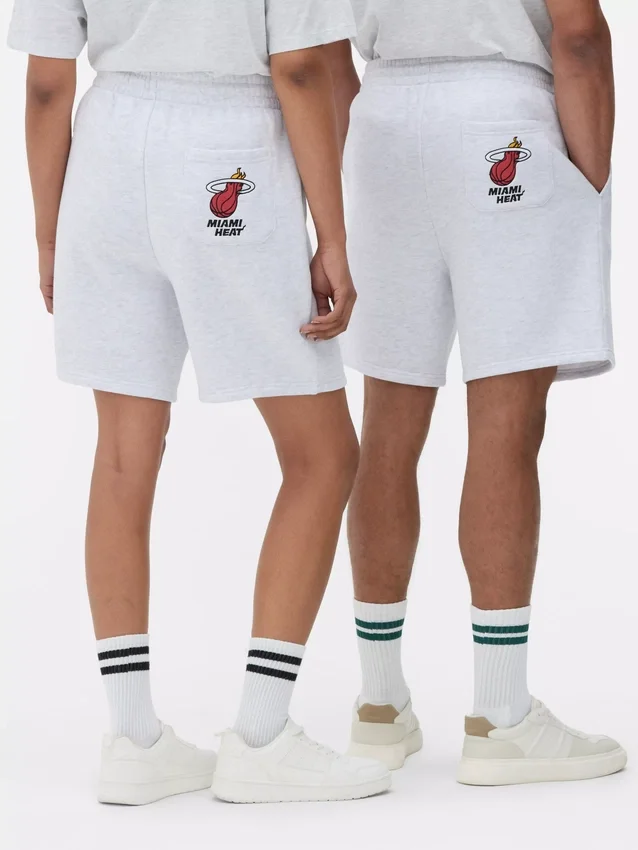 Σορτς NBA Miami Heat με κορδόνι στη μέση