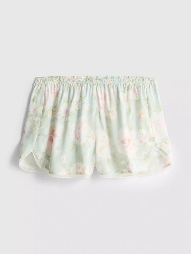 Σορτς πιτζάμας με floral τύπωμα