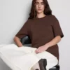 Στενό T-shirt βαρέως βάρους