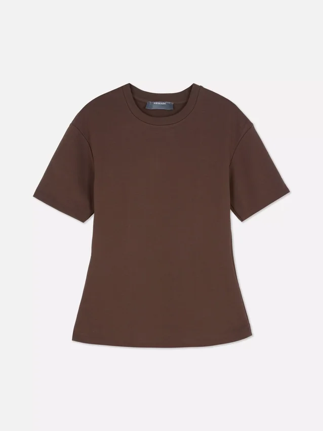 Στενό T-shirt βαρέως βάρους