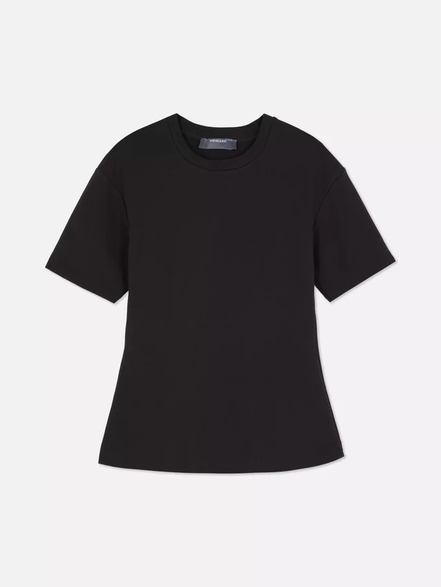 Στενό T-shirt βαρέως βάρους
