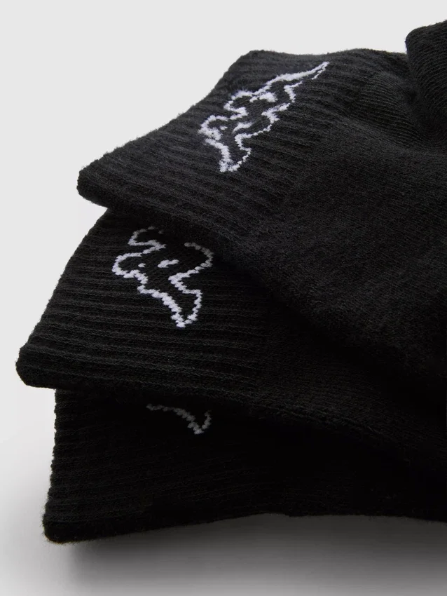 Συσκευασία 3 ζευγών κάλτσες Kappa x Primark