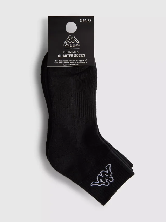 Συσκευασία 3 ζευγών κάλτσες Kappa x Primark