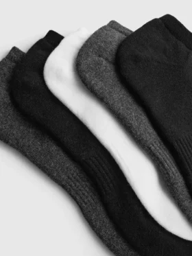 Συσκευασία 5 ζευγών κάλτσες Sneakers από πετσετέ