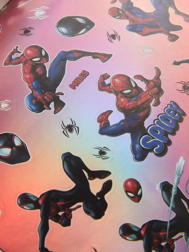 Συσκευασία 500 αυτοκόλλητων με τον Spider-Man της Marvel